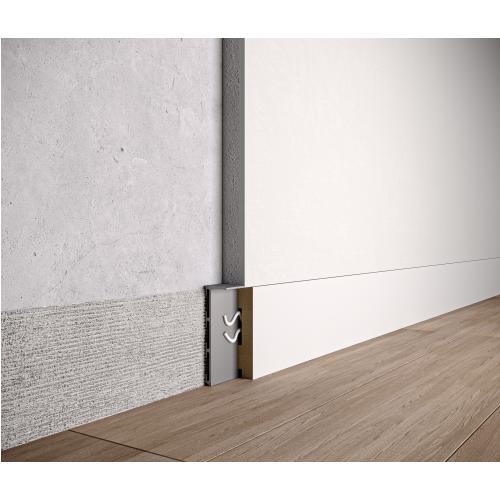 Ukryta listwa przypodłogowa ASP-115 - naturalne (mill finish), 2600 mm
