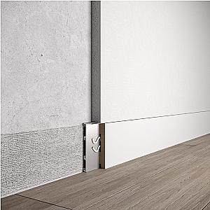 Ukryta listwa przypodłogowa ASP-168 - naturalne (mill finish), 2600 mm