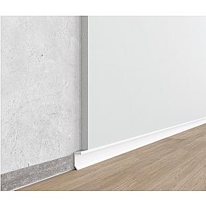 Ukryta listwa przypodłogowa ASP-112 - srebrny anodowany, 2500 mm