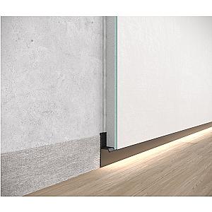 Ukryta listwa przypodłogowa ASP-102 - naturalne (mill finish), 2600 mm