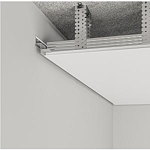 Profil cienia sufitowy z kanałem LED AST-14/9 - naturalne (mill finish), 2500 mm