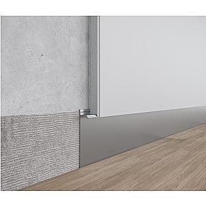 Ukryta listwa przypodłogowa ASP-108 - naturalne (mill finish), 2600 mm