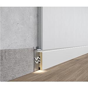 Ukryta listwa przypodłogowa ASP-108 - naturalne (mill finish), 2600 mm