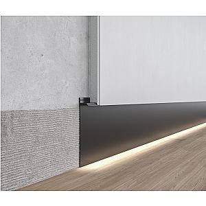 Ukryta listwa przypodłogowa ASP-108 - naturalne (mill finish), 2600 mm