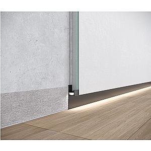 Ukryta listwa przypodłogowa z kanałem LED ASPL-130 - lakier RAL na zamówienie, 2600 mm