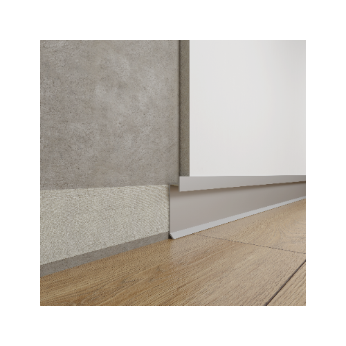Ukryta listwa przypodłogowa ASP-905 - naturalne (mill finish), 2600 mm