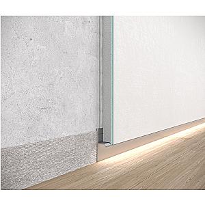 Listwa przypodłogowa aluminiowa licowa ASP-102