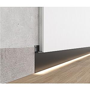 Listwa przypodłogowa aluminiowa licowa ASP-106