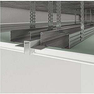 Profil cienia sufitowy z kanałem LED RST-13/12 - czarny, 2500 mm