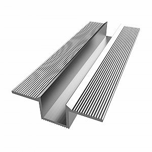 Liniowy profil cieniowy aluminiowy LTP – 3 m – do ścian i sufitów