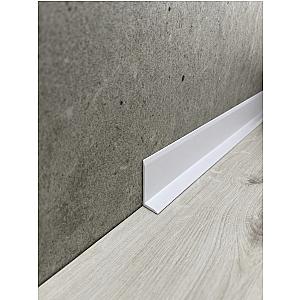 Minilistwa przypodłogowa aluminiowa L – anodowane srebro – 2,7 m WT-40