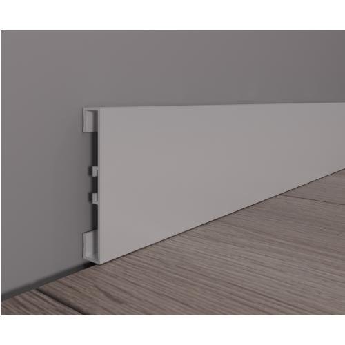 Listwa przypodłogowa aluminiowa prostokątna – 60 mm – 2,7 m SPI-60
