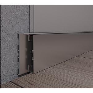 Listwa przypodłogowa podtynkowa ukryta aluminiowa – 60 mm – 2,7 m SPU-60