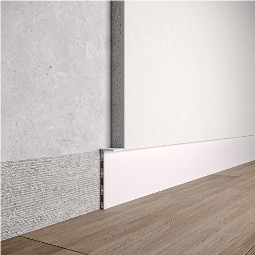 Listwa przypodłogowa podtynkowa ukryta aluminiowa – 60 mm – 2,7 m SPU-60