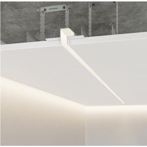 Profil cienia sufitowy z kanałem LED RST-12 - naturalne (mill finish), 2500 mm
