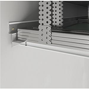 Profil cienia sufitowy AST-8 - czarny, 2500 mm