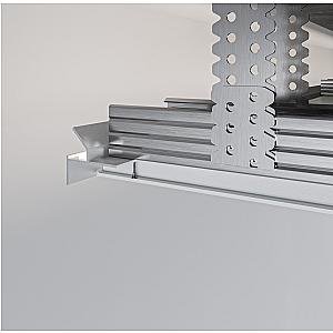 Profil cienia sufitowy z kanałem LED AST-50 - naturalne (mill finish), 2500 mm