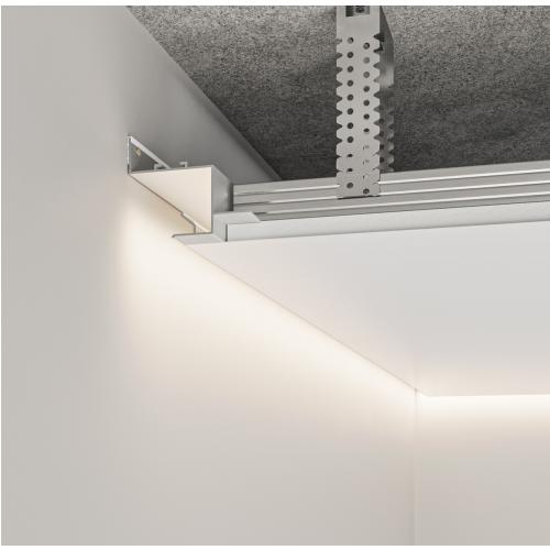 Profil cienia sufitowy z kanałem LED AST-30 - naturalne (mill finish), 2500 mm