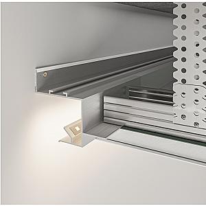 Profil cienia sufitowy z kanałem LED AST-30 - biały, 2500 mm