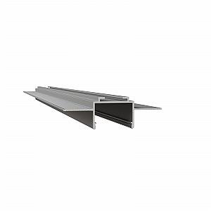Profil cienia sufitowy z kanałem LED RST-25 - czarny, 3000 mm