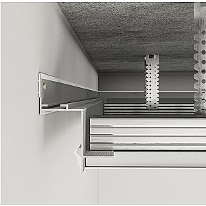 Profil cienia sufitowy z kanałem LED AST-35 - naturalne (mill finish), 3000 mm