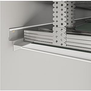 Profil cienia sufitowy AST-10 - czarny, 2500 mm