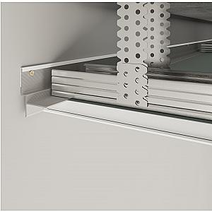 Profil cienia sufitowy AST-5 - naturalne (mill finish), 2500 mm