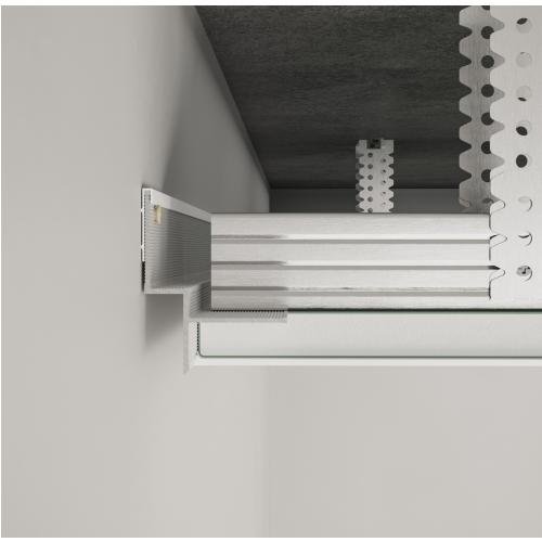 Profil cienia sufitowy AST-101 - naturalne (mill finish), 2500 mm