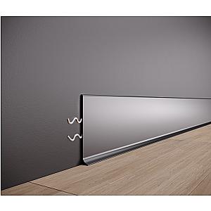 Listwa przypodłogowa aluminiowa ASP-100 - lakier RAL na zamówienie, 2600 mm
