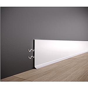 Listwa przypodłogowa aluminiowa ASP-100 - lakier RAL na zamówienie, 2600 mm