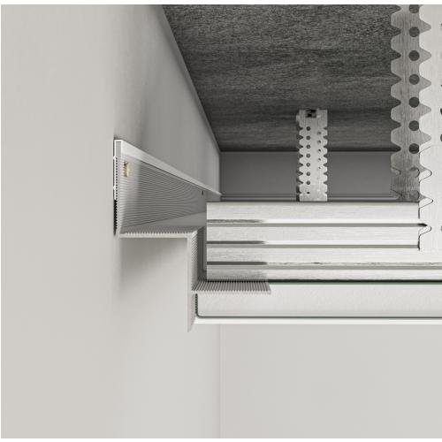 Profil cienia sufitowy AST-20 - naturalne (mill finish), 2500 mm