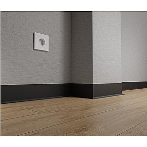 Listwa przypodłogowa natynkowa „Strela” ASP-78 - naturalne (mill finish), 2600 mm
