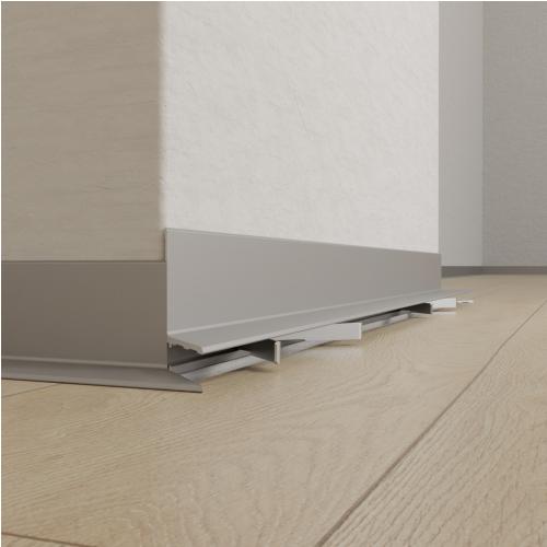 Mini listwa przypodłogowa „TINLINE” MPA-217 - lakier RAL na zamówienie, 2600 mm