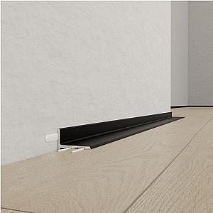 Mini listwa przypodłogowa „TINLINE” MPV-018 - srebrny anodowany, 2600 mm