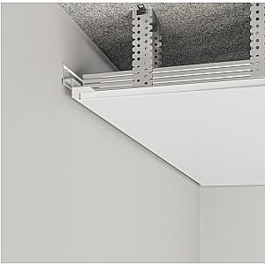 Profil cienia sufitowy z kanałem LED AST-14/12 - czarny, 2500 mm